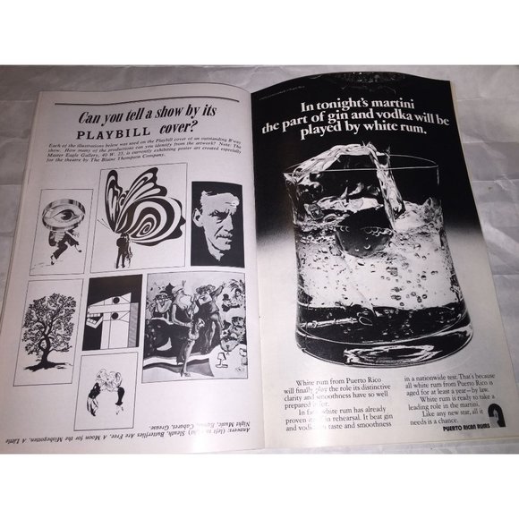 Broadway Cort Theatre PLAYBILL THE MAGIC SHOW Vintage 1970's Paperback - Picture 15 of 16